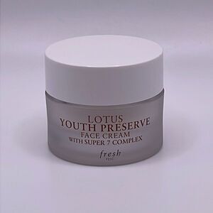 5/$30 beauty bundle, FRESH lotus youth preserve face cream with super 7 complex